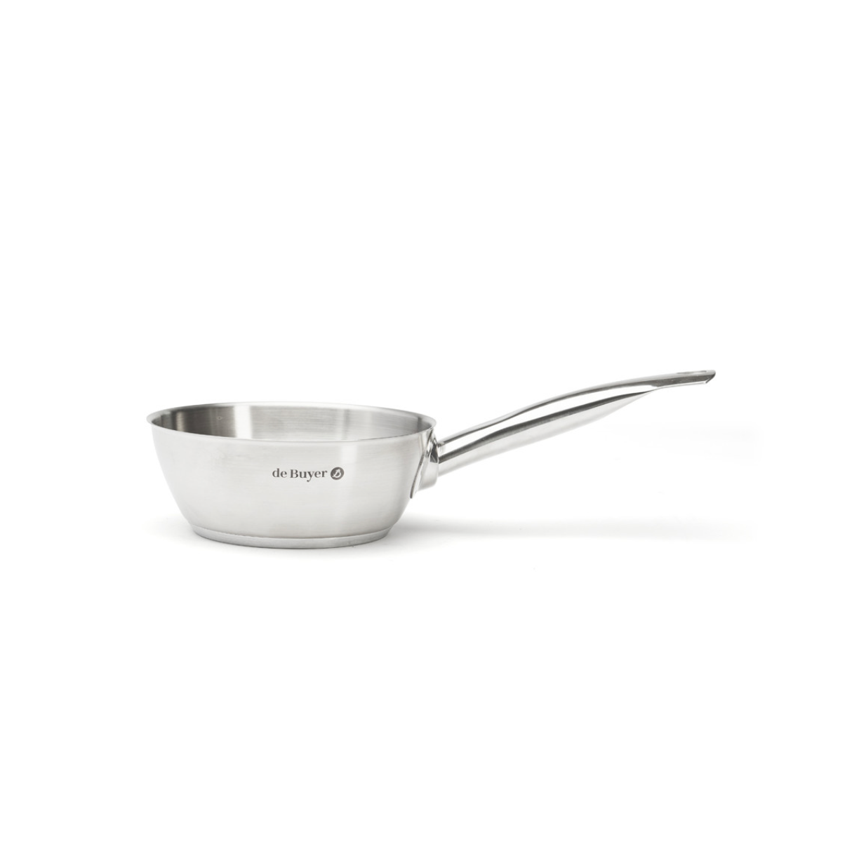 De Buyer - Sartén PRIM'APPETY de acero inoxidable remachada de 16 cm